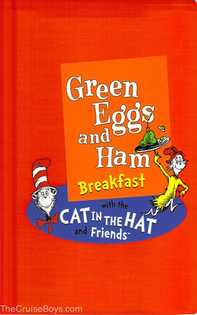 Carnival Green eggs and Ham breakfast