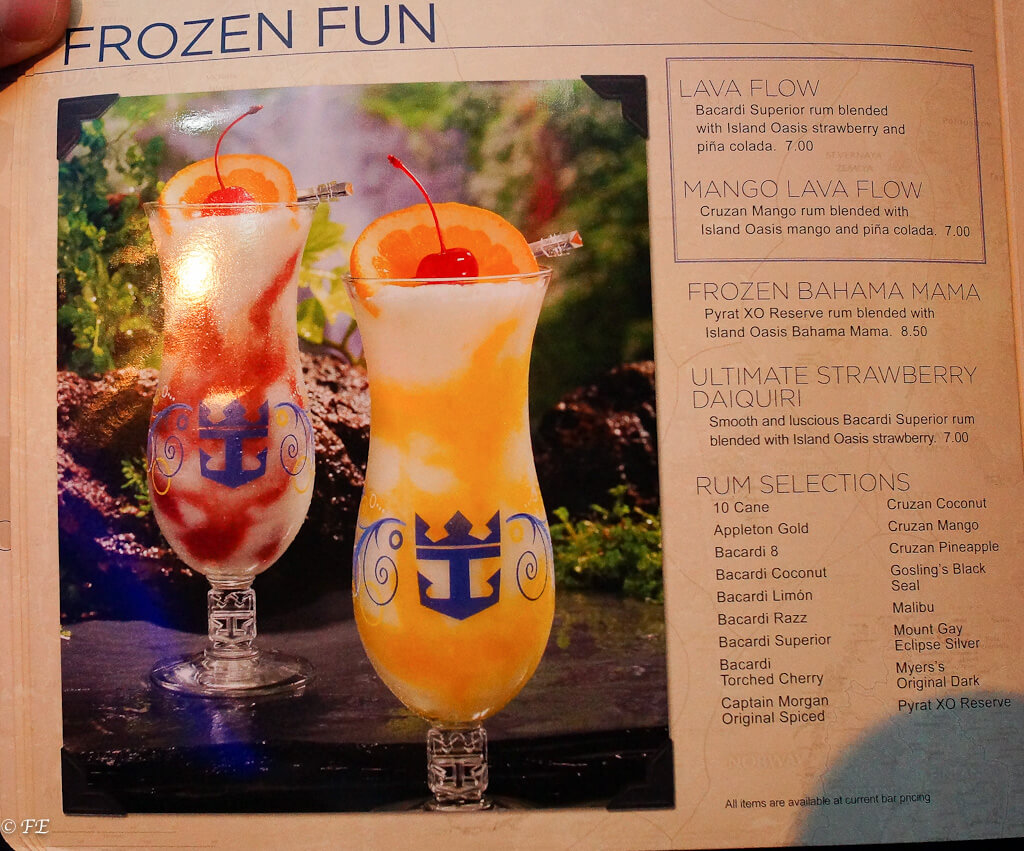 What Drinks Are Included On Royal Caribbean Cruise