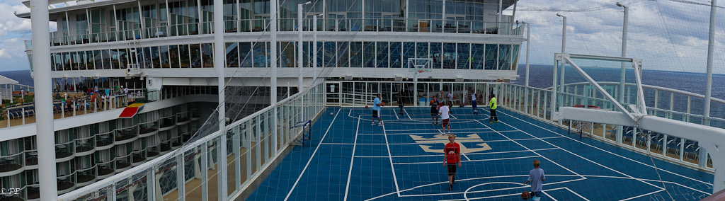 allure of the seas basketball court