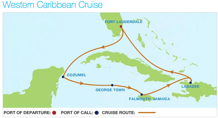 Celebrity Silhouette Itinerary 