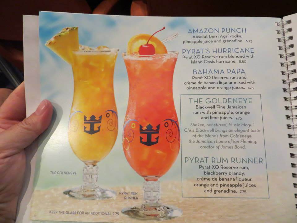 royal caribbean cruise drink prices Seas cruisewithgambee anthem