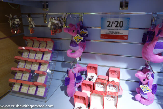 Carnival Breeze Stores