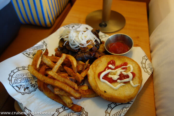 carnival breeze guy's burger joint