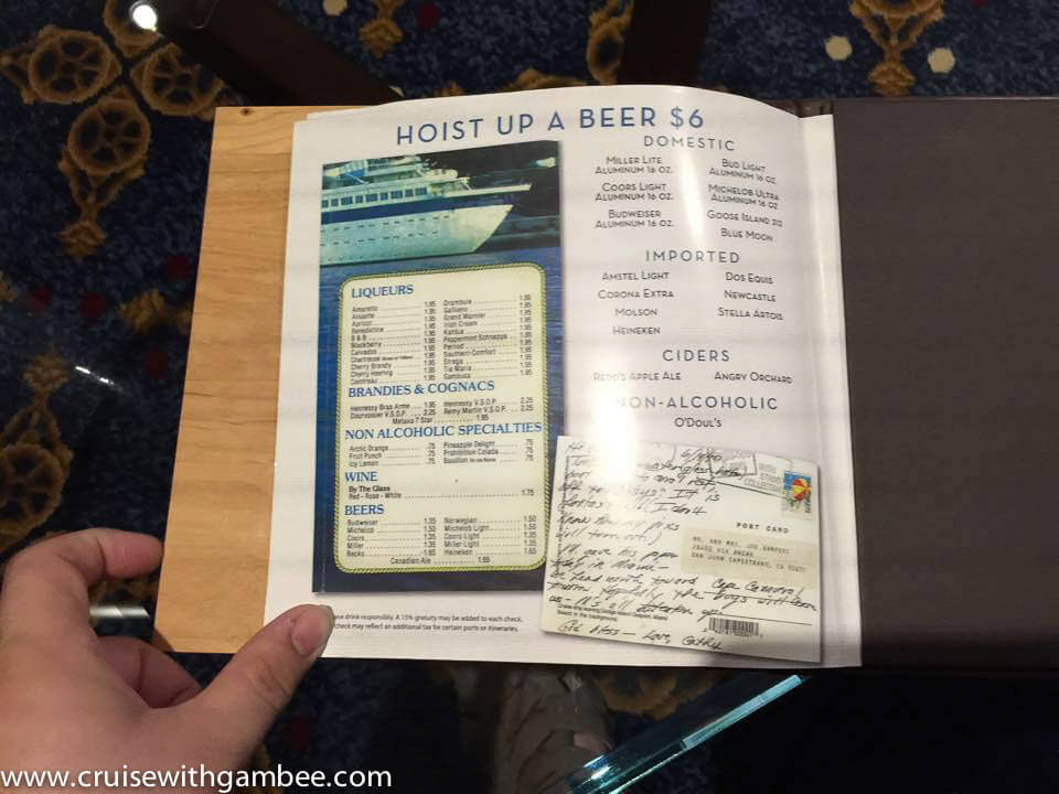Quantum of the Seas Drink Lists-1