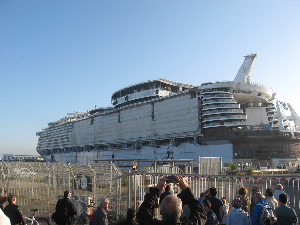Harmony of the Seas Float Out-10
