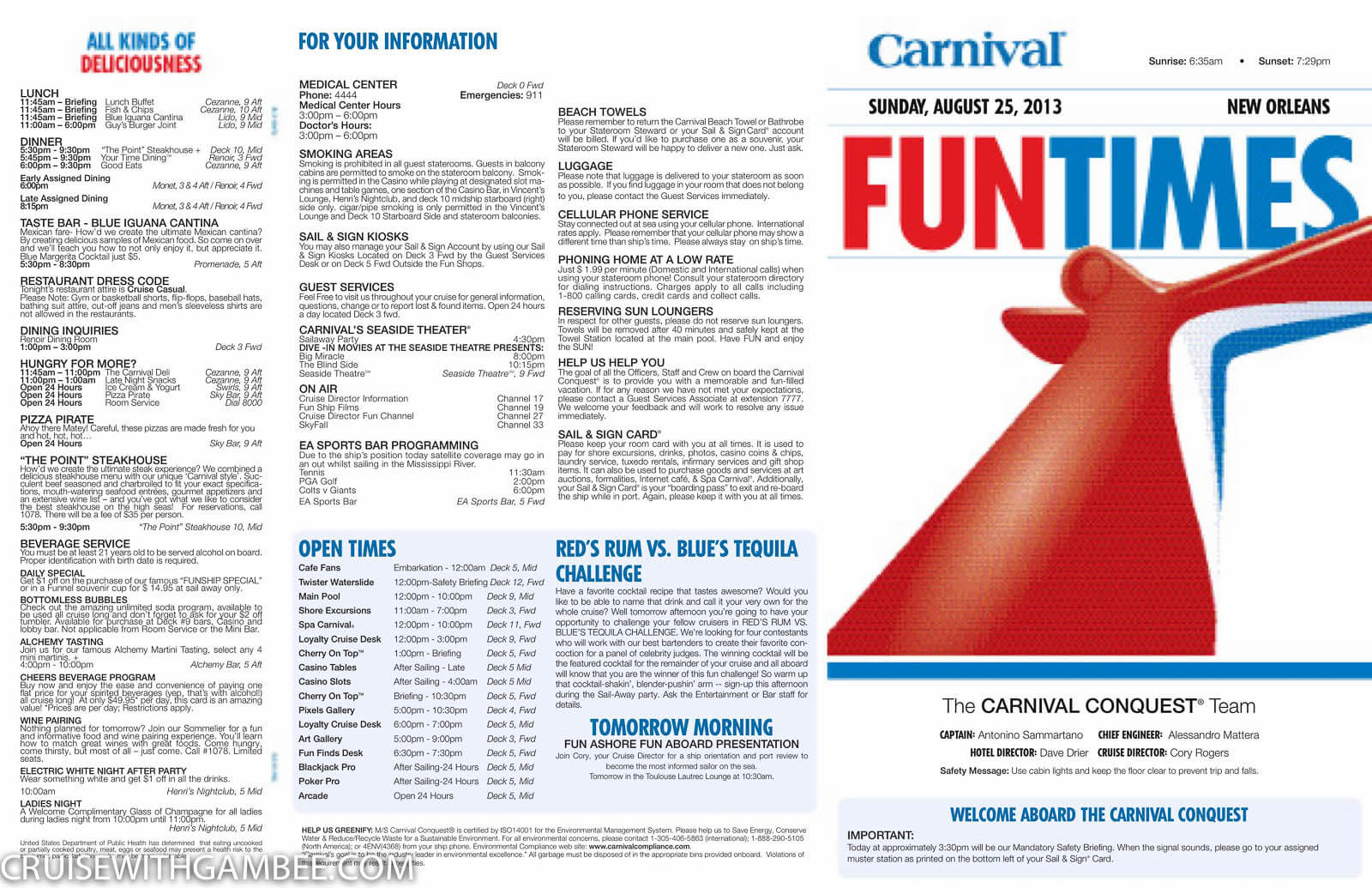 Carnival Conquest Funtimes-2