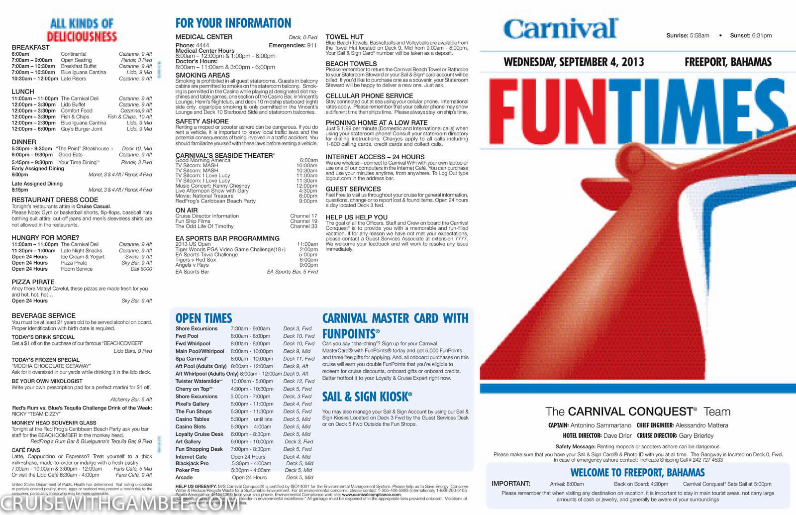 Carnival Conquest Funtimes-8