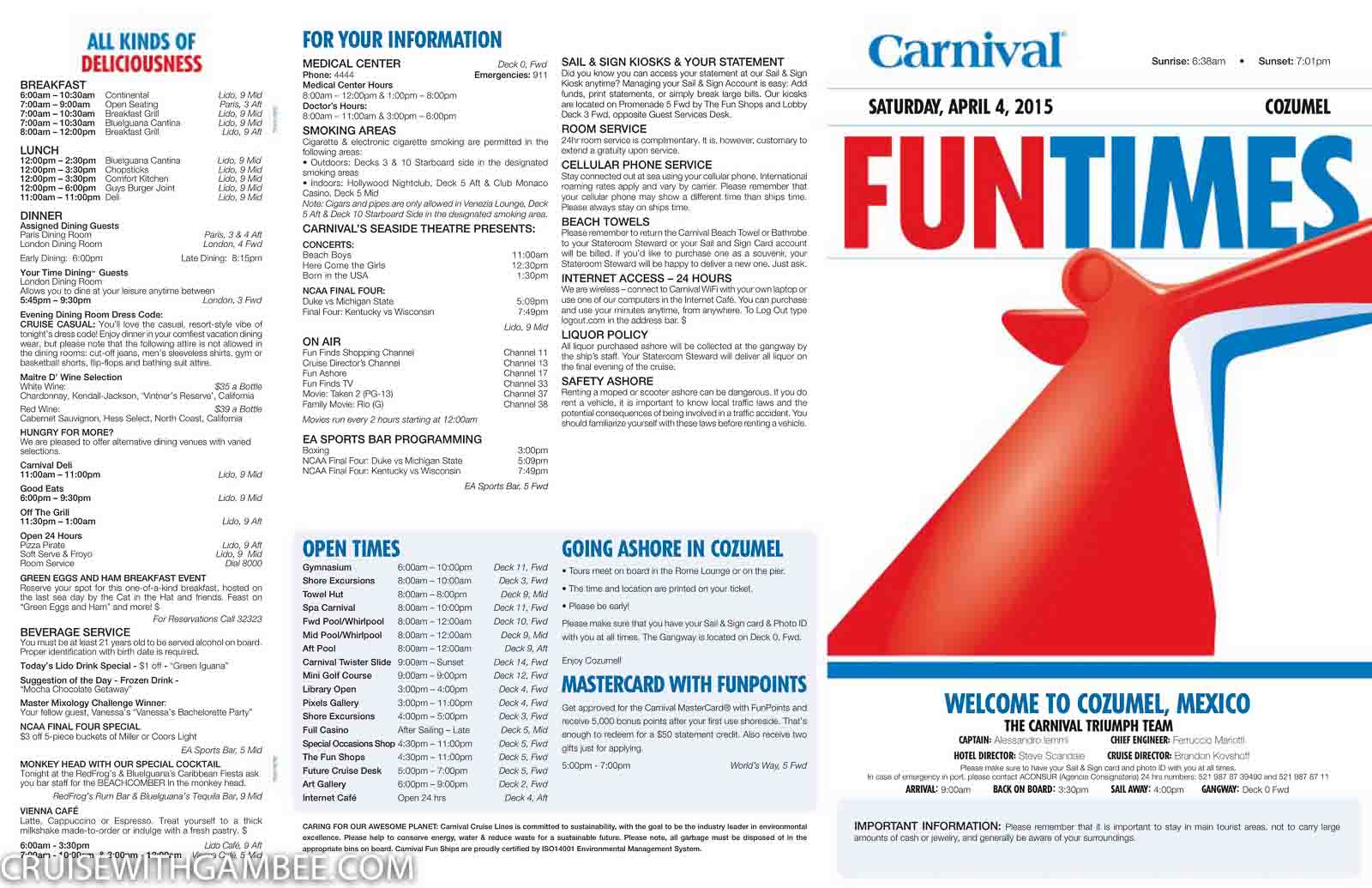 Carnival Triumph Funtimes-5