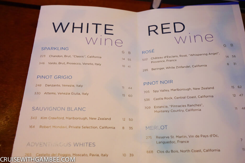 Royal Caribbean Drink Prices-3