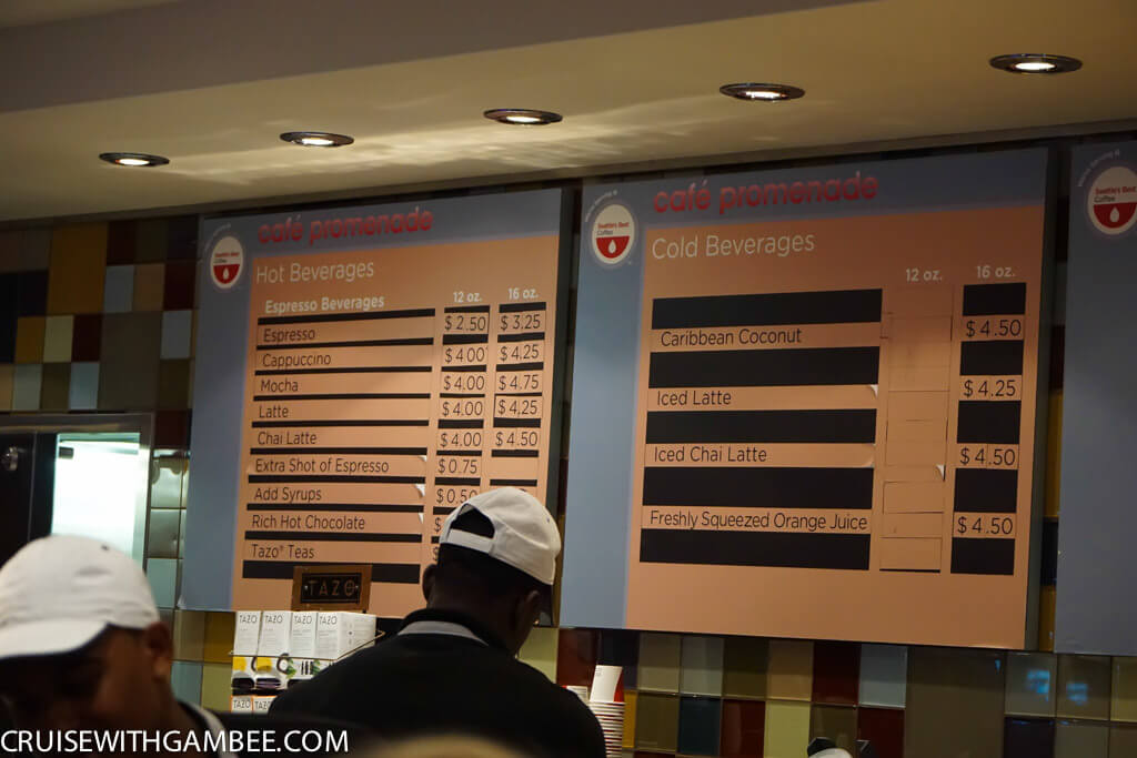 Royal Caribbean oasis of the seas drink prices-18