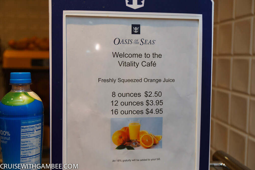 Royal Caribbean oasis of the seas drink prices-5
