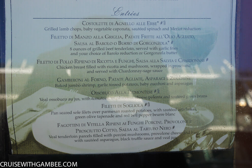 Royal Caribbean oasis of the seas food menus-61