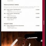 MSC Wine List Prices
